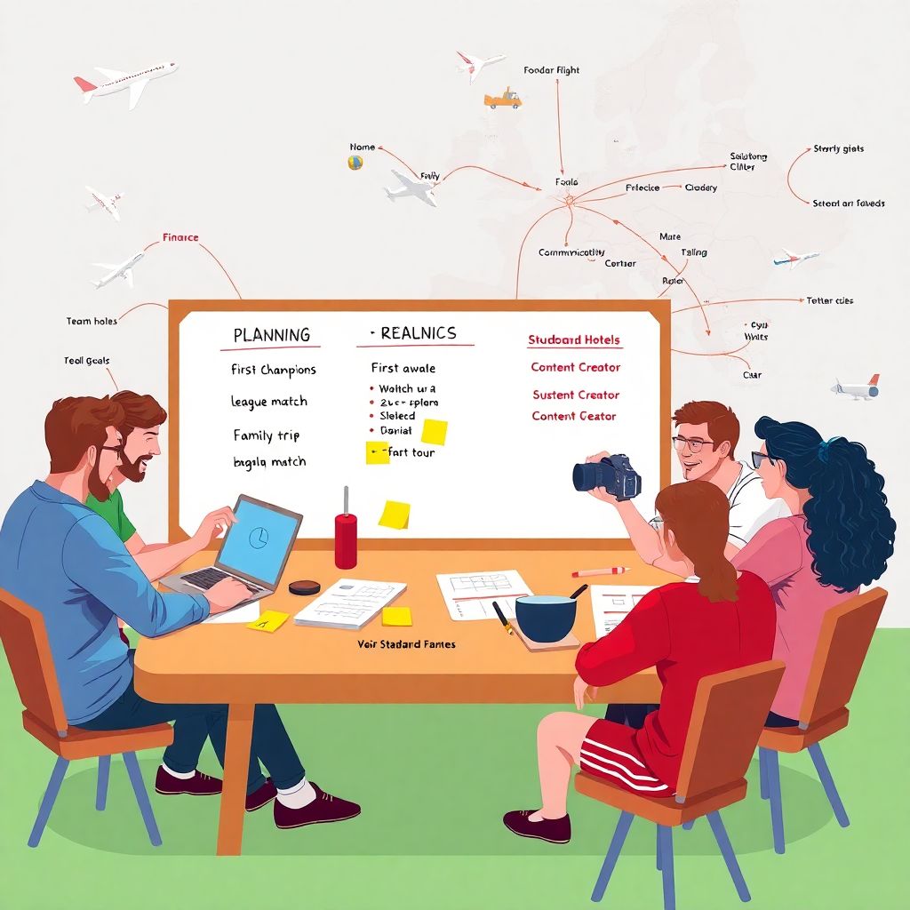 Совместный выезд на матч за границей: пошаговый план подготовки поездки