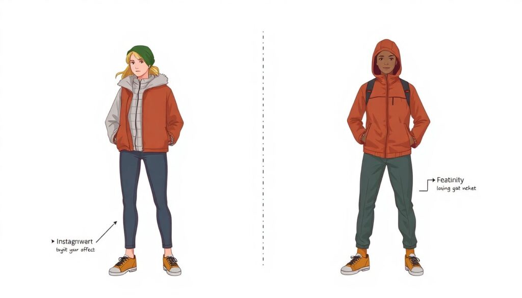 Атрибутика и стиль: как выбрать экипировку по сезону - иллюстрация