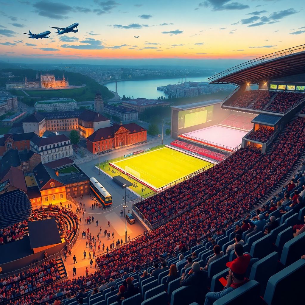 Выезды фанатов: как выбрать лучший маршрут и место на трибунах