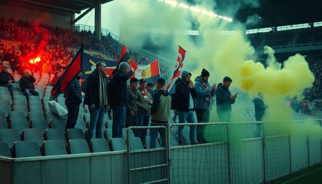 Фандвижение: как организовать флэшмоб на стадионе - иллюстрация