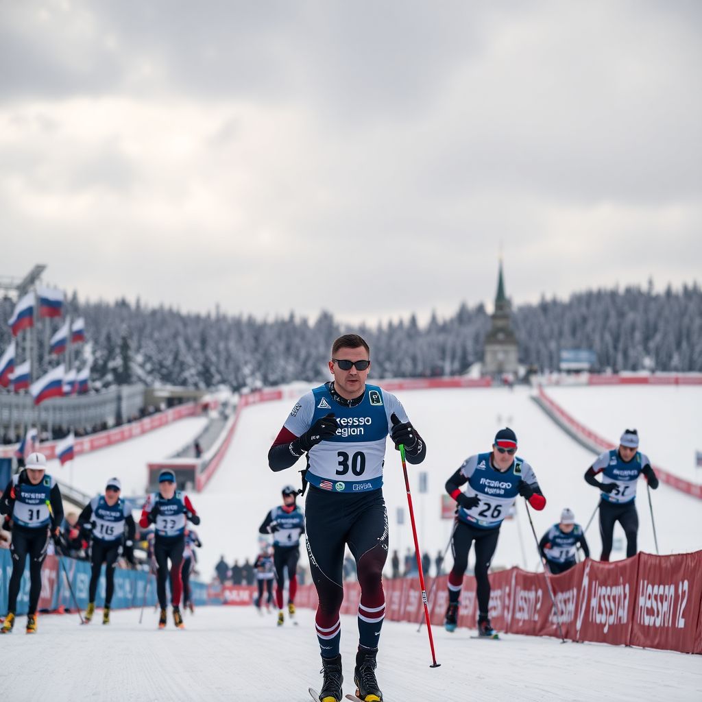 Биатлонист из Свердловска Бажин снова король сингл-микста в Ижевске