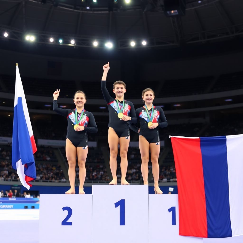 Российские гимнасты вернулись на Кубок мира и взяли восемь медалей в Котбусе