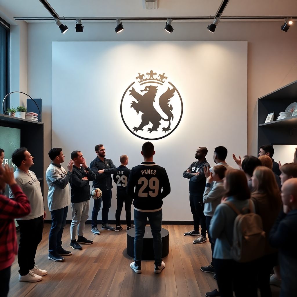 Атрибутика и стиль: обновления клубной эмблемы и сувениров для болельщиков