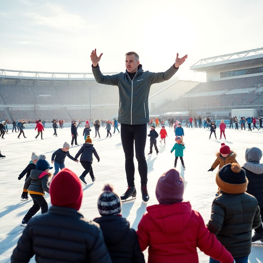 Хореограф штаба Этери Тутберидзе Даниил Глейхенгауз: мастер-класс в Лужниках