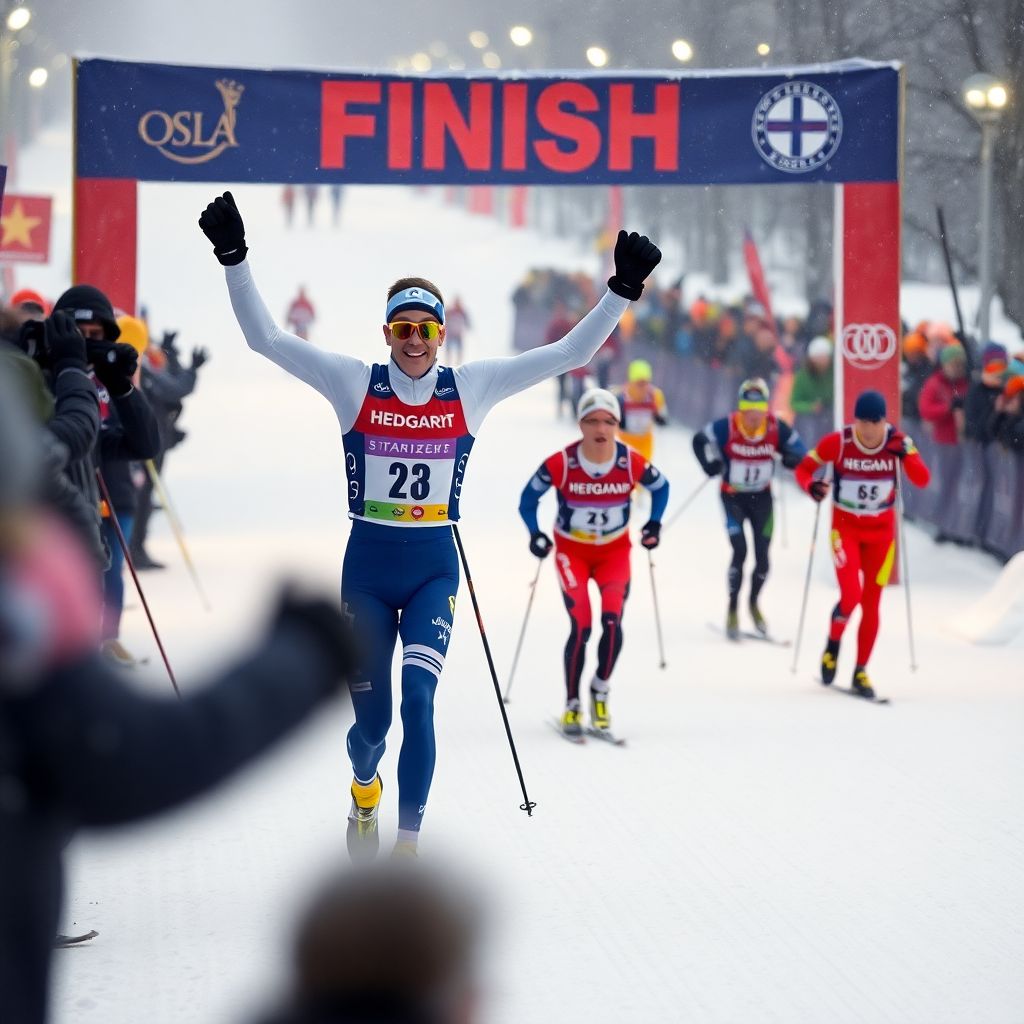 Коростелев лишь 10-й в марафоне Кубка мира в Осло и триумф Хедегарта