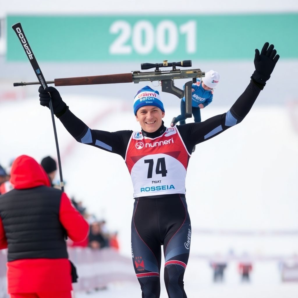 Александр Корнев — чемпион России в суперспринте 7,5 км Тюмень 2026