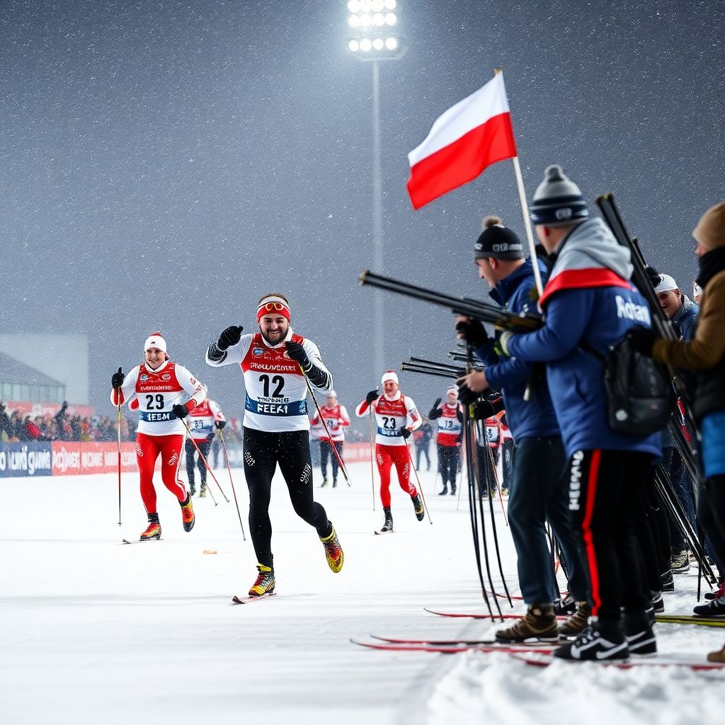Чемпионат России по биатлону: Московская область берет золото эстафеты