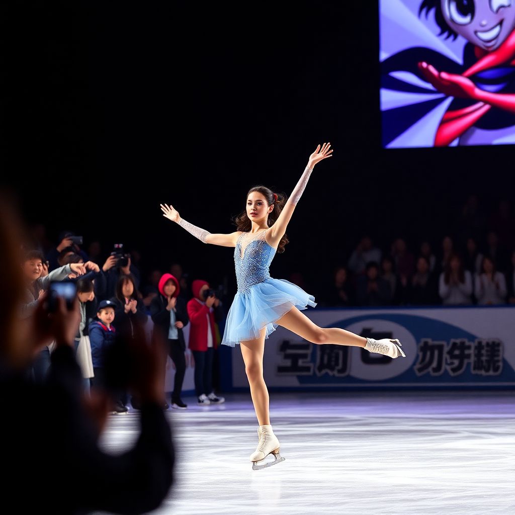 Фигуристка Медведева поразила Японию в 16 лет и стала звездой местного ТВ